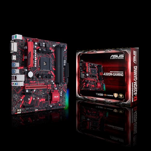 Motherboard Asus EX A320M Gaming AMD Ryzen™ Socket AM4 (EX A320M Gaming) 518EL